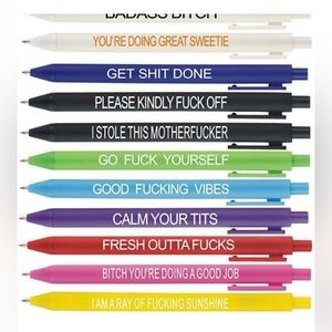 Set of 11 “Mixed Feelings” Pen Set